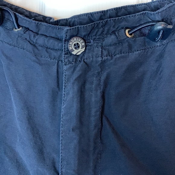 WINDRIVER Zip Off Pants Men’s Small x 32 Navy Lightweight Drawstrings 3 lengths - Picture 2 of 14